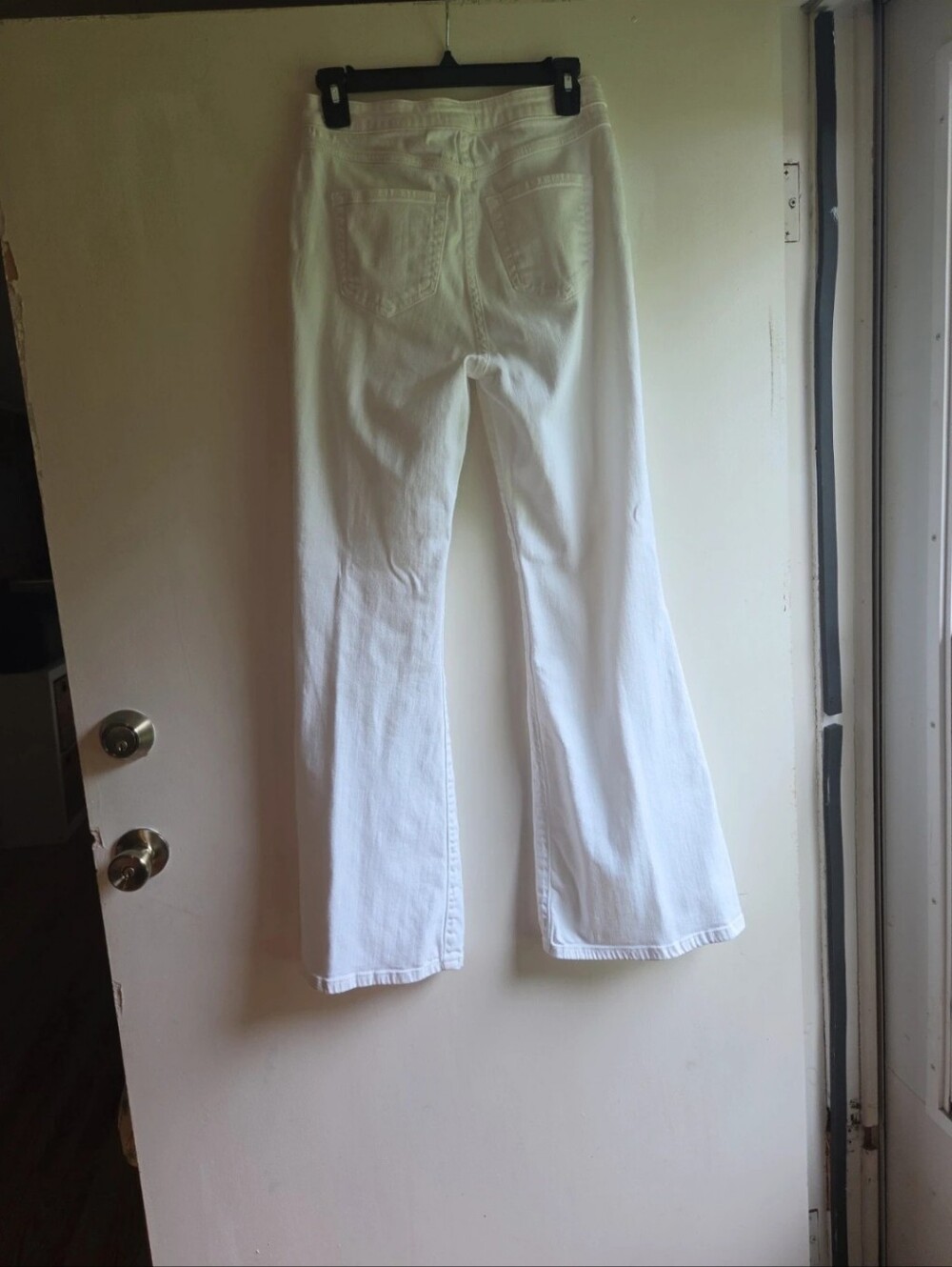 White Flared Jeans